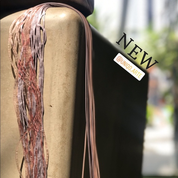 Artisan Necklace 2 Sides 2  Colors - Picture 6 of 10